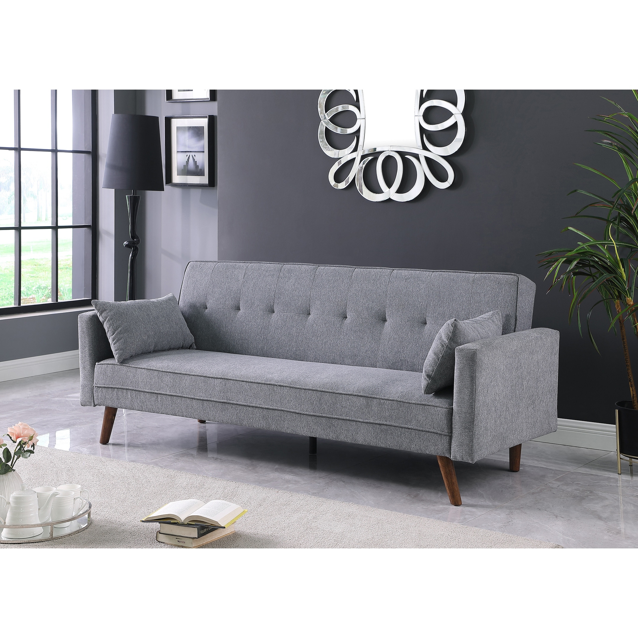 Torano Convertible Sleeper Sofa with Pillows