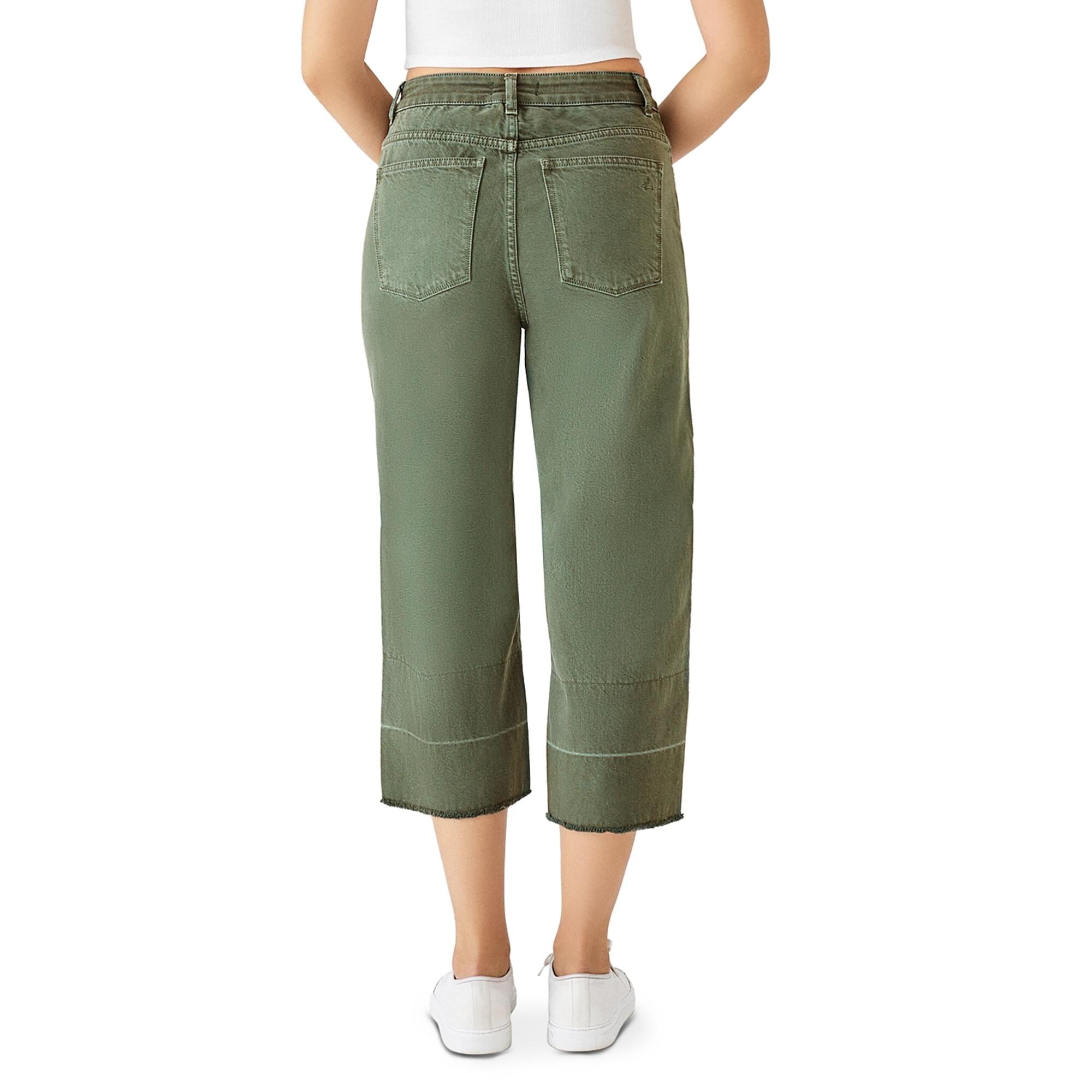 womens high waisted cropped jeans