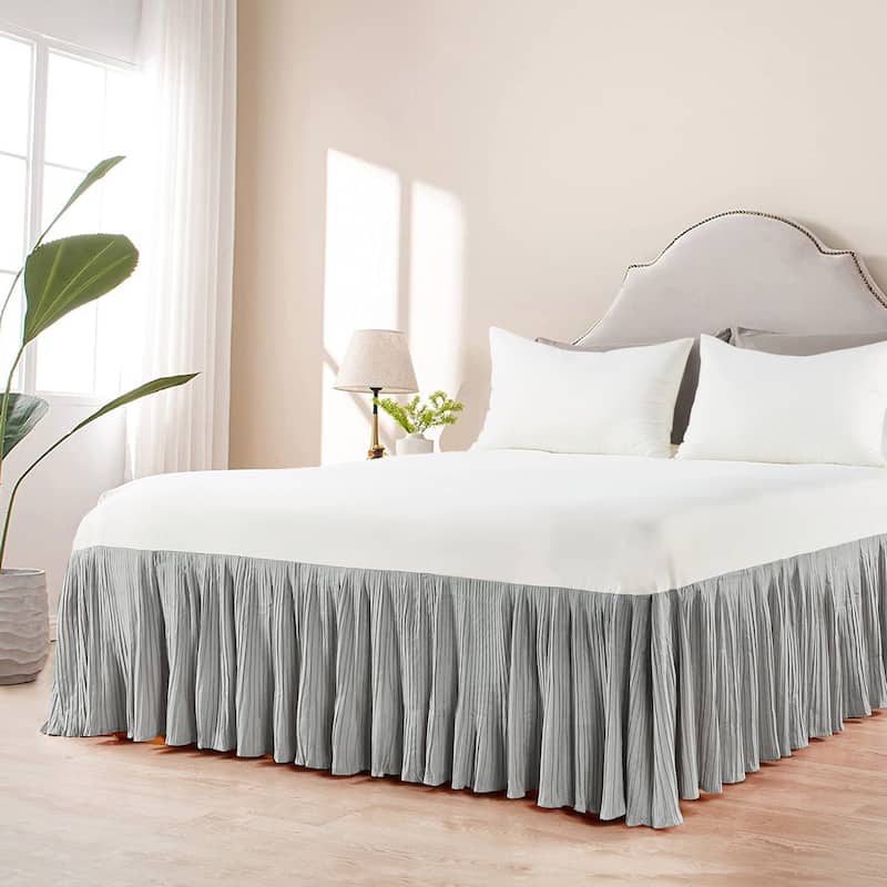 Home Soft Things Pleated Bed Skirt