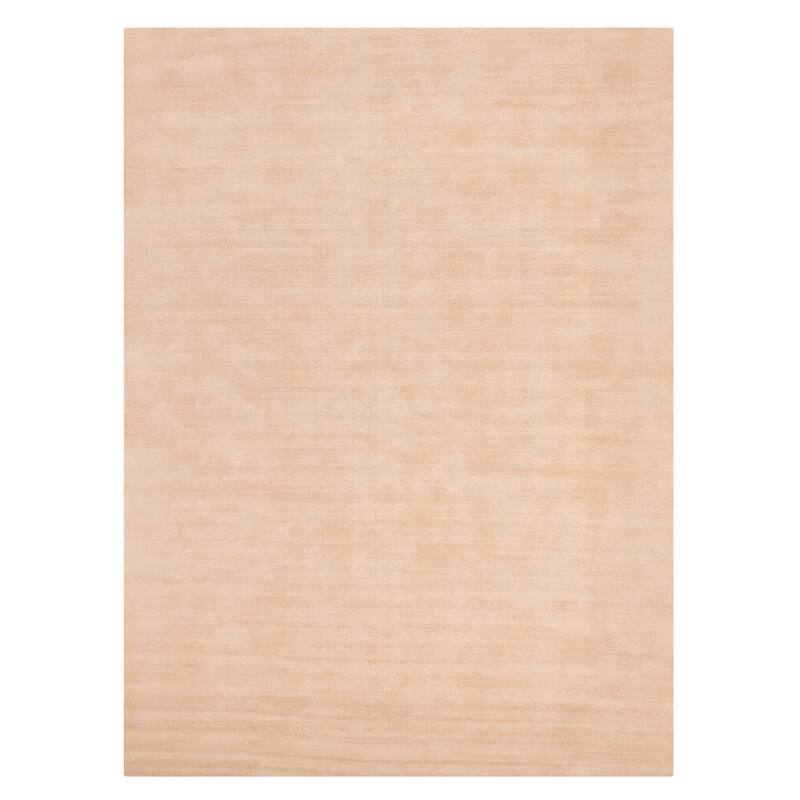 ECARPETGALLERY Hand Loomed Kashkuli Gabbeh Light Khaki Wool Rug - 7'10 x 10'11