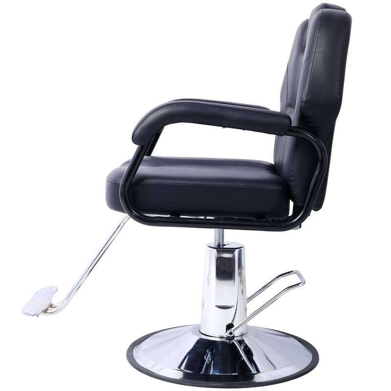 Artist hand Hair Barber Chair,Heavy Duty Hydraulic Spa Furniture Shampoo Reclining Extra Wider Seat Beauty Hair Salon Equipment