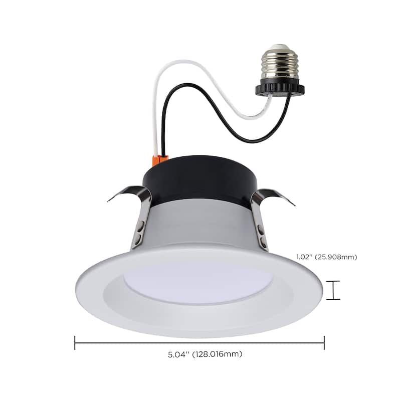 Starfish 8W LED Retrofit Downlight 4 Inch RGBTW Round White