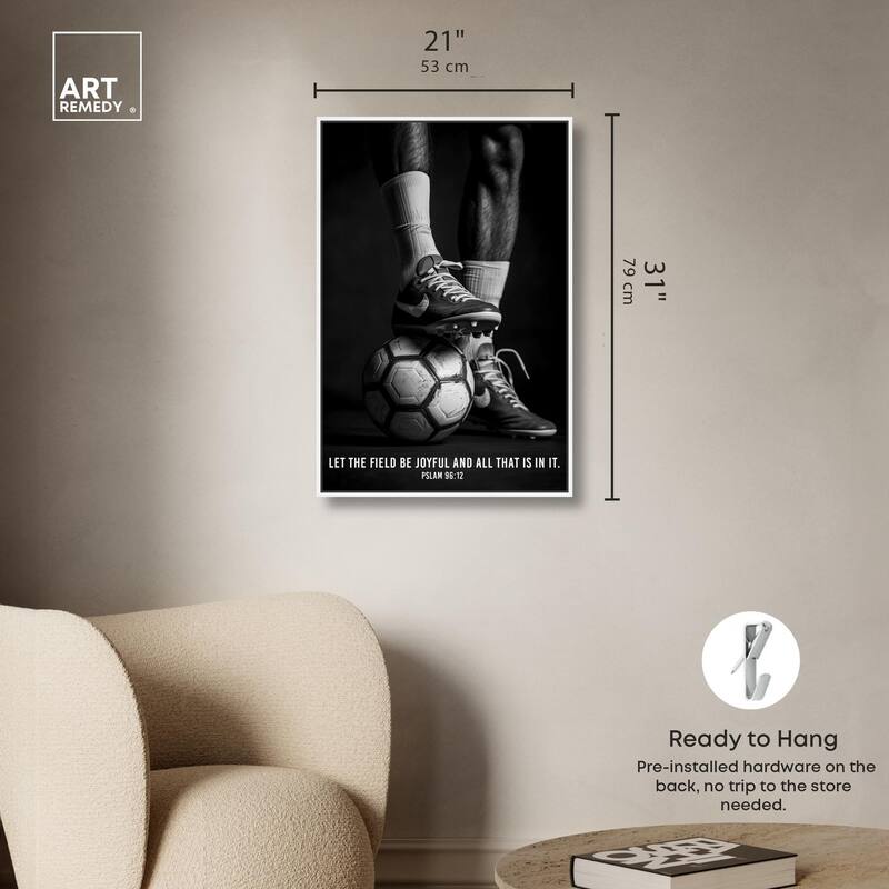 Let the Field be Joyful Canvas by Art Remedy