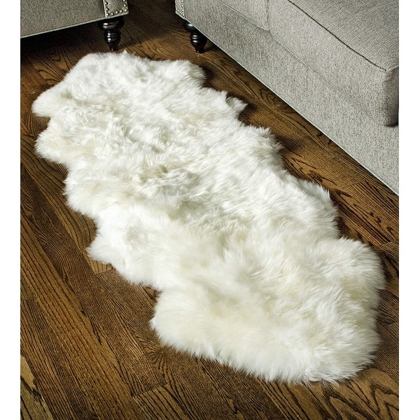 Silver Orchid Nansen Genuine Soft Australian Sheepskin Rug Overstock 12807699