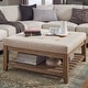 preview thumbnail 4 of 20, Lennon Pine Planked Ottoman Coffee Table by iNSPIRE Q Artisan