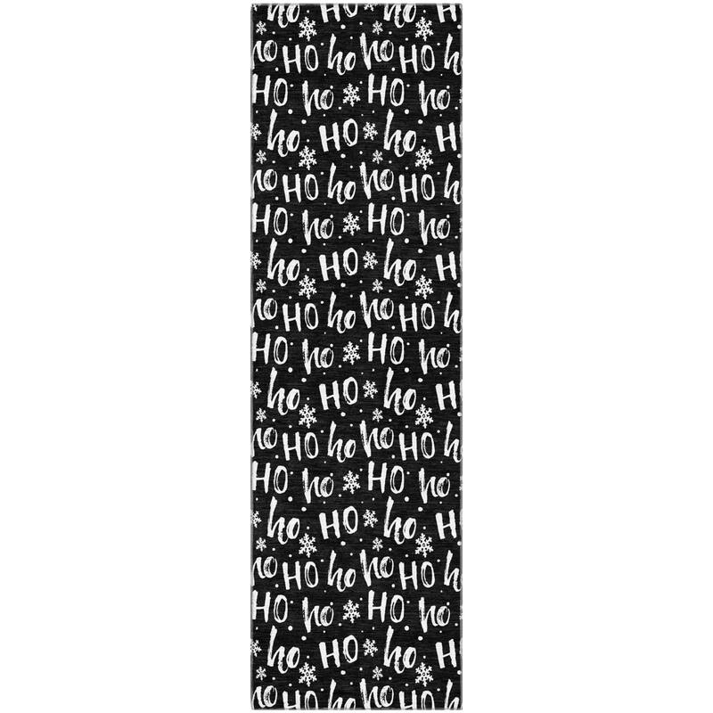 Premium Washable Super Soft Christmas Ho Ho Mayfield Rug