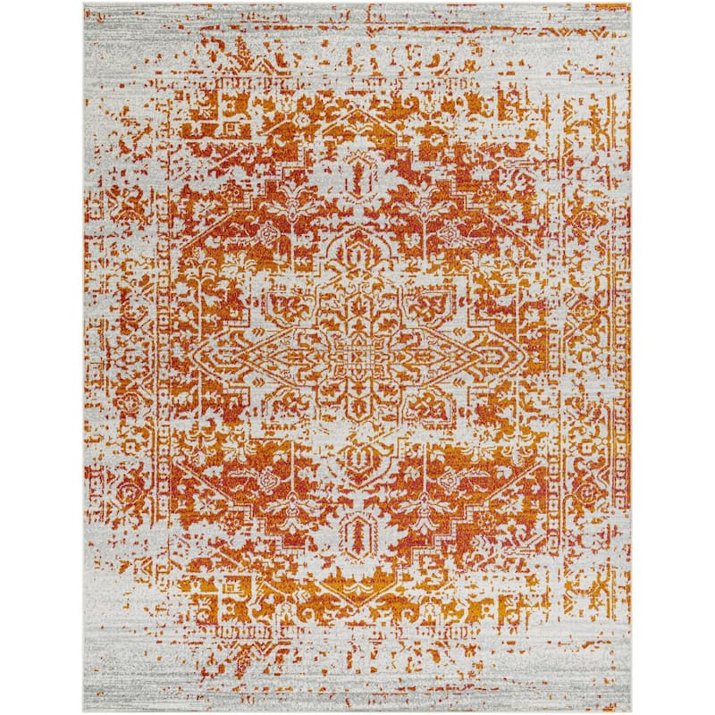 Livabliss Harput Updated Traditional Medallion Area Rug