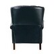 preview thumbnail 37 of 45, HULALA HOME Genuine Leather Nailhead Trim Pushback Recliner with Rolled Arms
