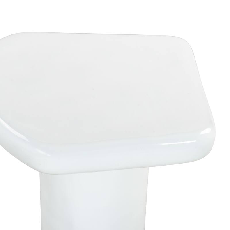 SAFAVIEH Couture Rhianna Concrete Accent Table - 24"W x 22"D x 18"H