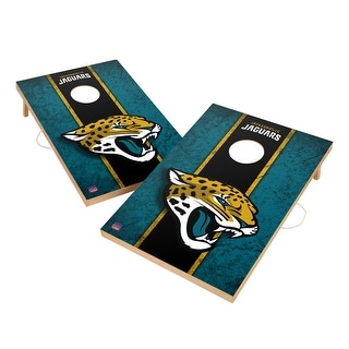 Vintage Jacksonville Jaguars NFL 2x4 Tailgate Cornhole Boards