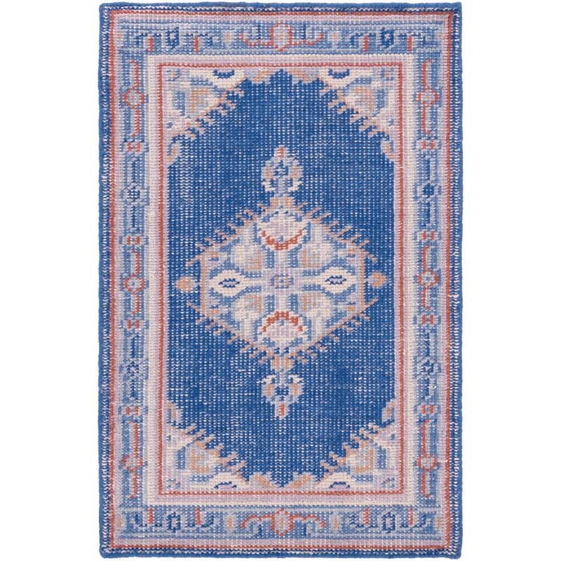 Hand-knotted Alford Boho Medallion Wool Area Rug