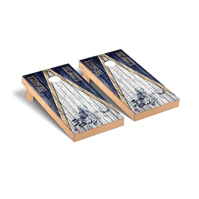 College Vault George Washington Colonials Weathered Cornhole Board Set