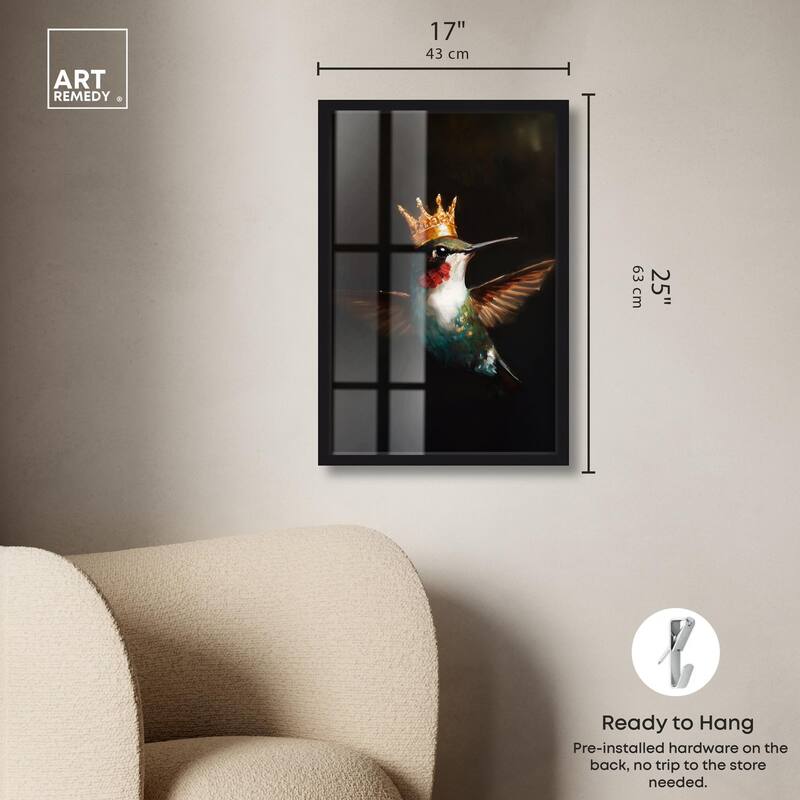 Royal Bird I Shadowbox by Art Remedy