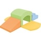 preview thumbnail 19 of 25, Soft Foam Playset for Toddlers, Single-Tunnel Foam Climber for Kids, Indoor Active Play Structure with Slide Stairs and Ramp B