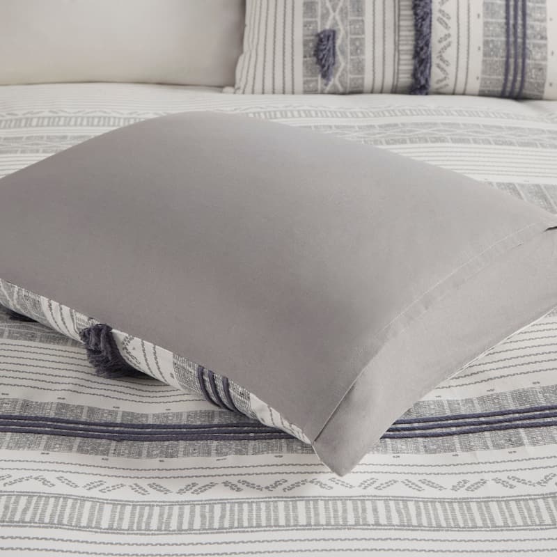 INK+IVY Cody 3 Piece Cotton Duvet Cover Set (Insert excluded)
