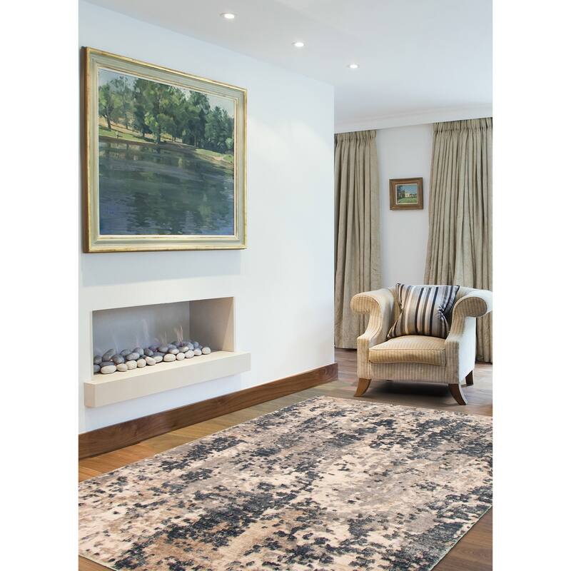 ECARPETGALLERY Oregon Abstract Contemporary Rug