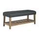 preview thumbnail 15 of 14, Cabellero Upholstered Accent Bench