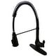 preview thumbnail 7 of 5, Kingston Brass American Classic Single-Handle Pre-Rinse Kitchen Faucet Oil Rubbed Bronze