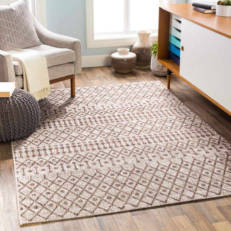 Livabliss Eagean Global Indoor/Outdoor Area Rug