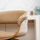 preview thumbnail 104 of 167, Glitzhome Set of 2 or 4 Modern Counter & Bar Height Wooden Swivel Bar Stools