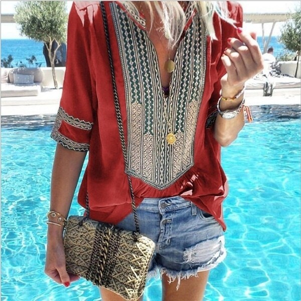 deep v neck long sleeve