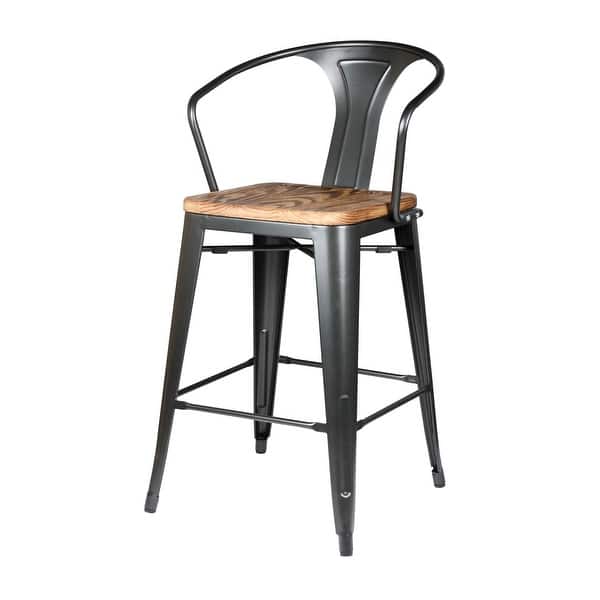 Metropolis Metal Counter Stool,Set of 4 Bed Bath & Beyond 26037229