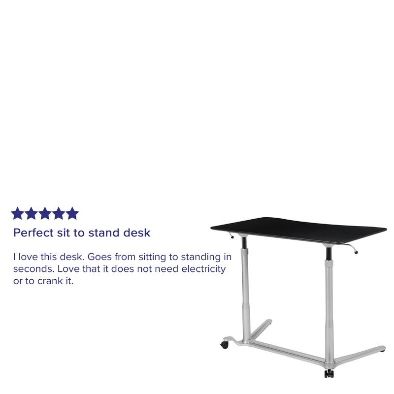 Ergonomic Height-adjustable Standing Computer Desk