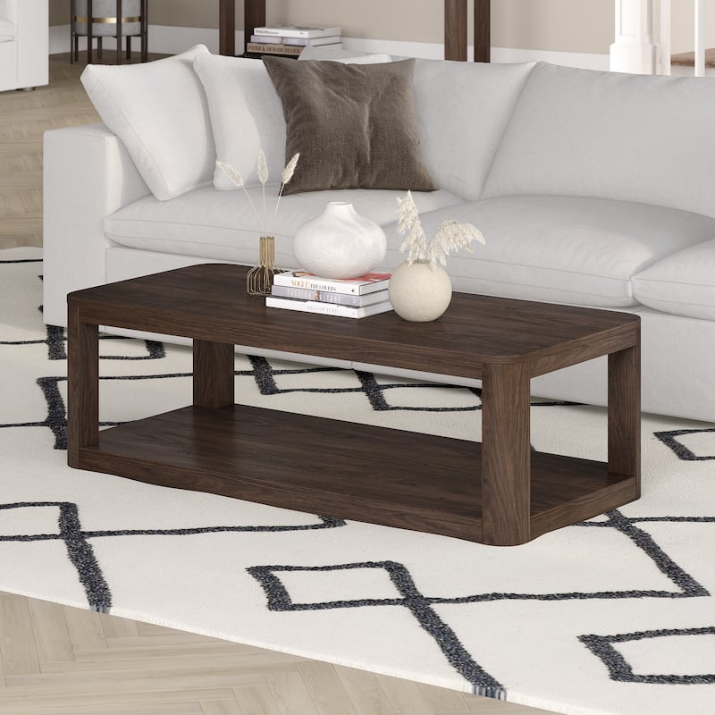 Stellan 47" Wide Rectangular Coffee Table - 47" Wide