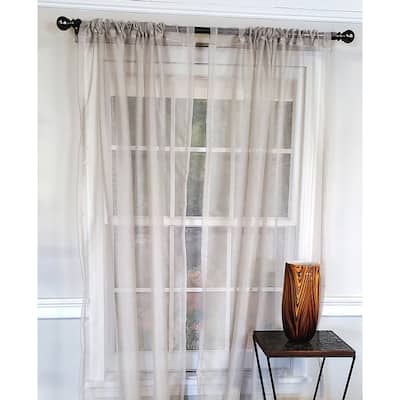 RLF Home Design Sheer 84"L Single Panel