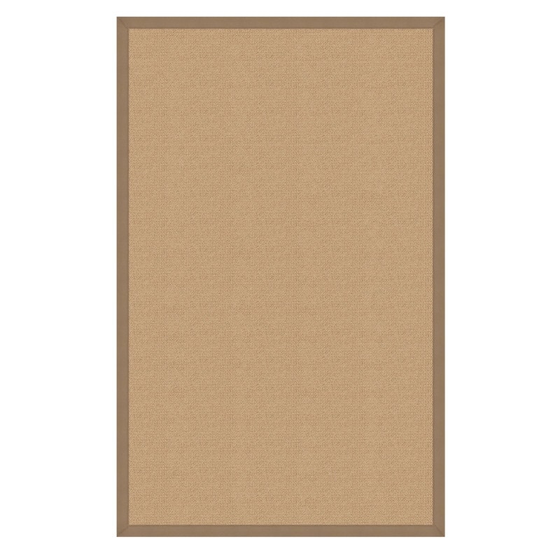 Linon Athena Sisal Hand Finished Classic Rug - 9'10'' X 13' - Beige