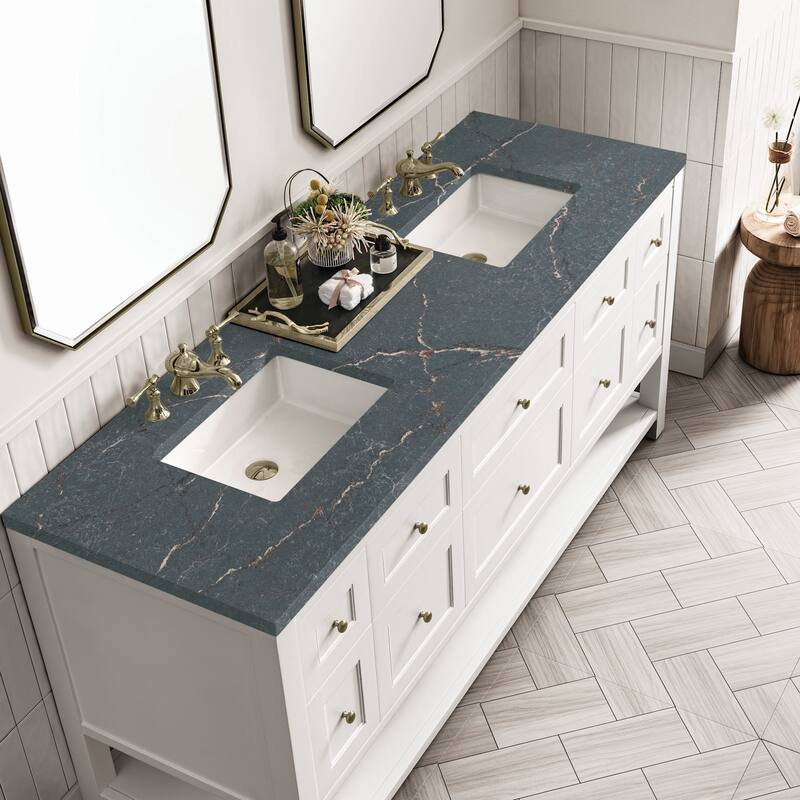 James Martin Vanities 330-V72-FPBL Breckenridge 72" Free Standing