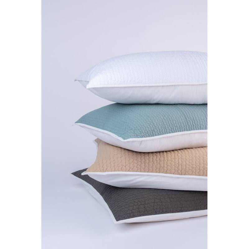 Jade, Cotton, Ivory/Mineral, Quilt