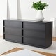 preview thumbnail 3 of 39, SAFAVIEH Couture Zeus Contemporary 6-drawer Wood Dresser