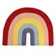 preview thumbnail 1 of 2, Nico & Yeye Retro Rainbow Kids Rug - 2' x 3'