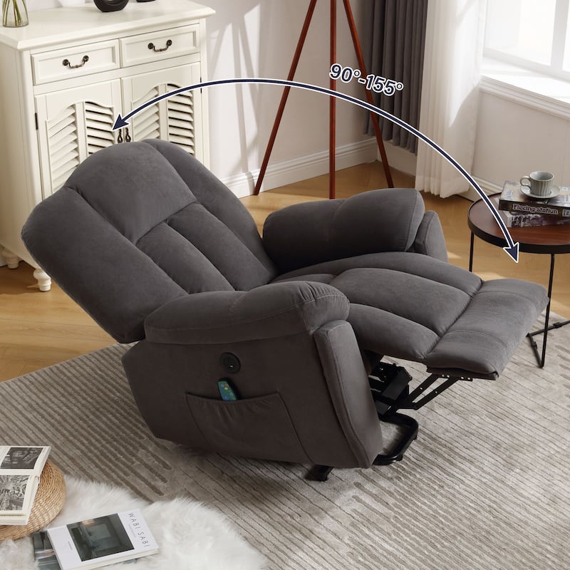 Power Lift Recliner Chair with Heat and Massage