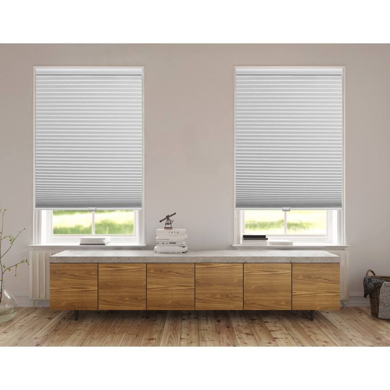 Cordless Honeycomb POSH Cellular Shades Room Darkening_White