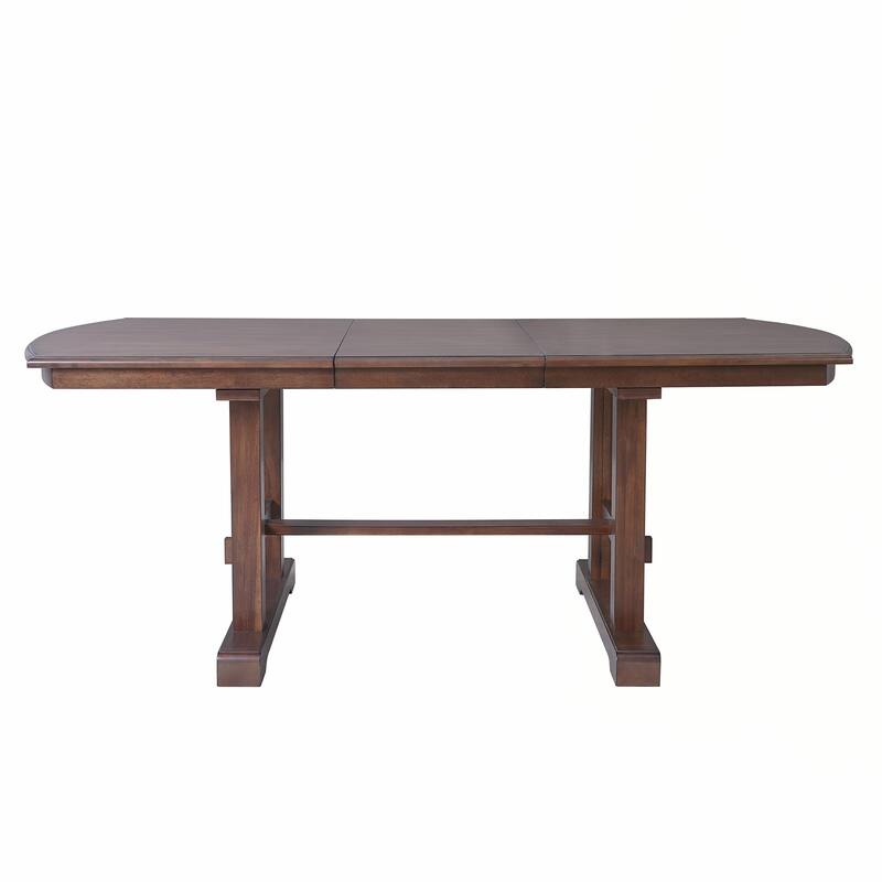 60"-78"Farmhouse Large Expanding Table for 4-8 (Cherry)