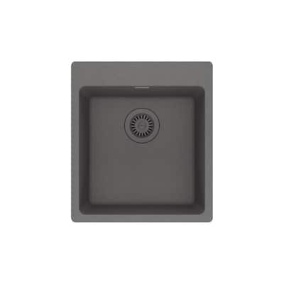Franke MAG61015 Maris 17-5/16" Undermount Single Basin Granite Bar