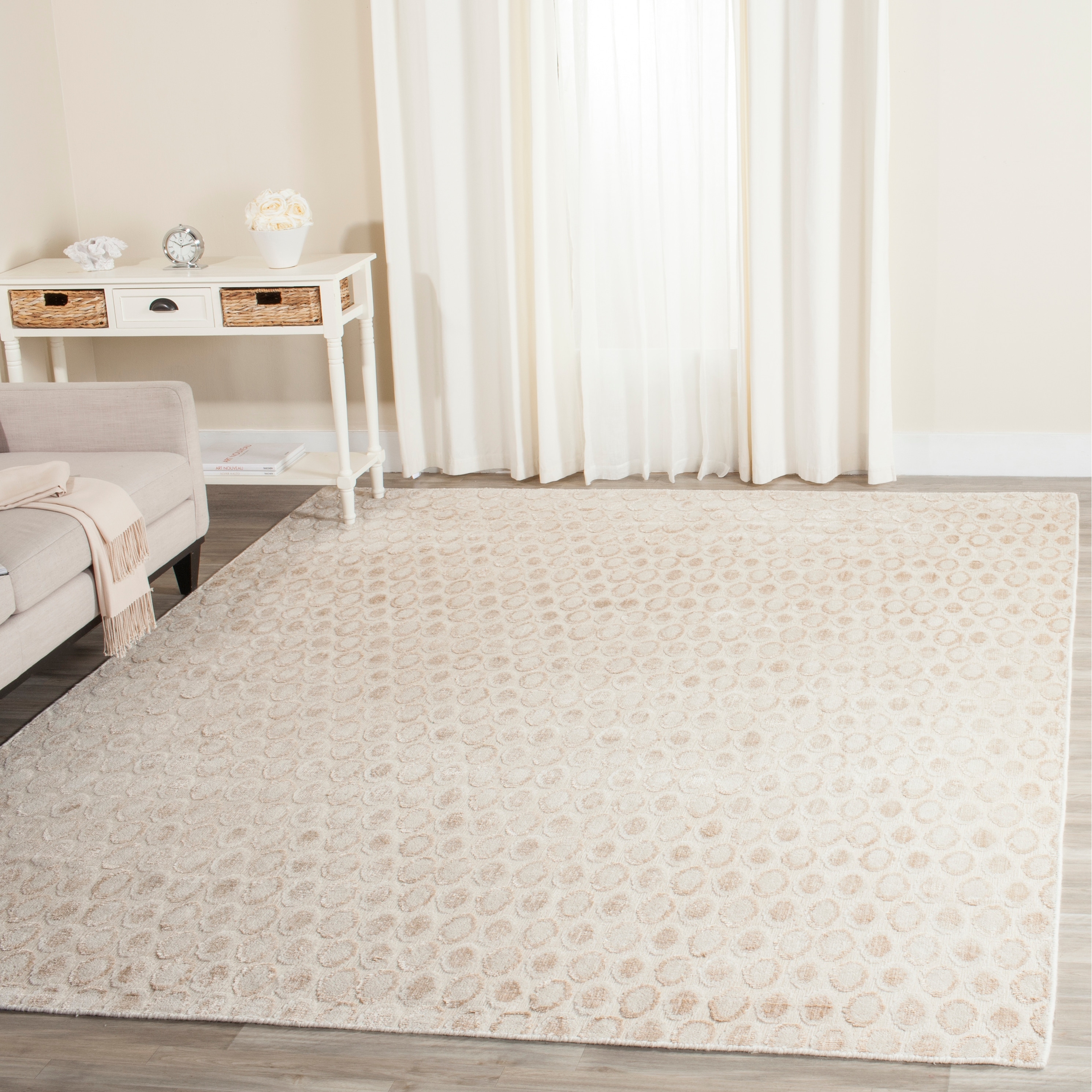 SAFAVIEH Handmade Mirage Lena Modern Abstract Viscose Rug