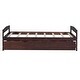 preview thumbnail 32 of 31, Modern Simple Twin Size Platform Bed with Twin Size Trundle Wood Bed Frame for Kids, Teens, Boys or Girls Easy Assembly