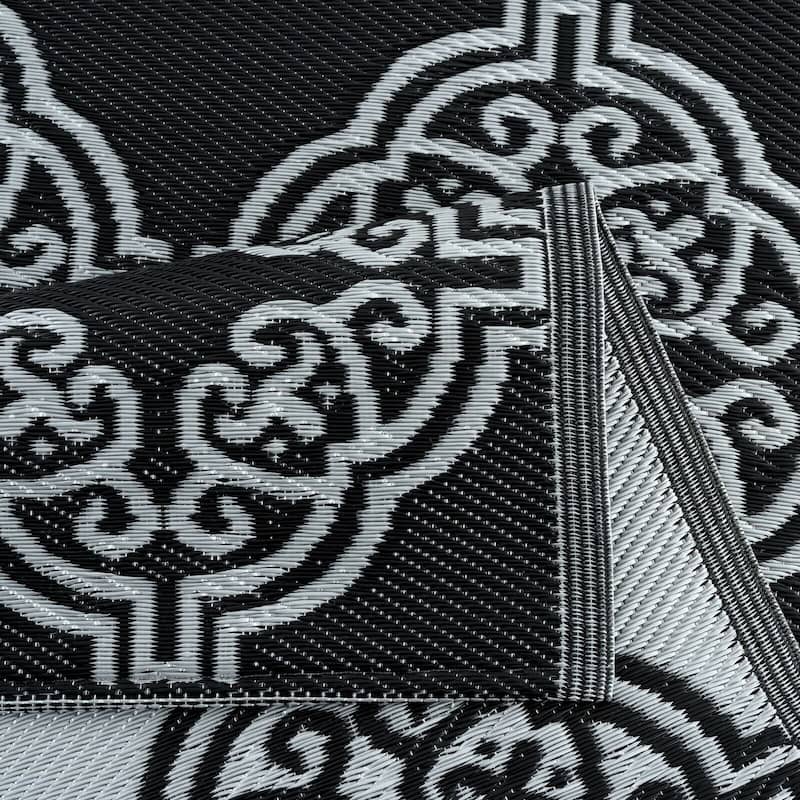 Marrakech Design 100% Eco-friendly Lightweight Plastic Outdoor Mat/Rug