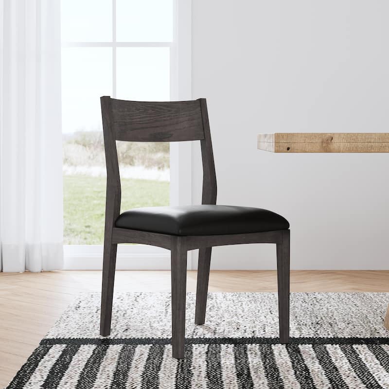 Classic Home Rooney Dining Chair in Black - Single - Black - Dining Height