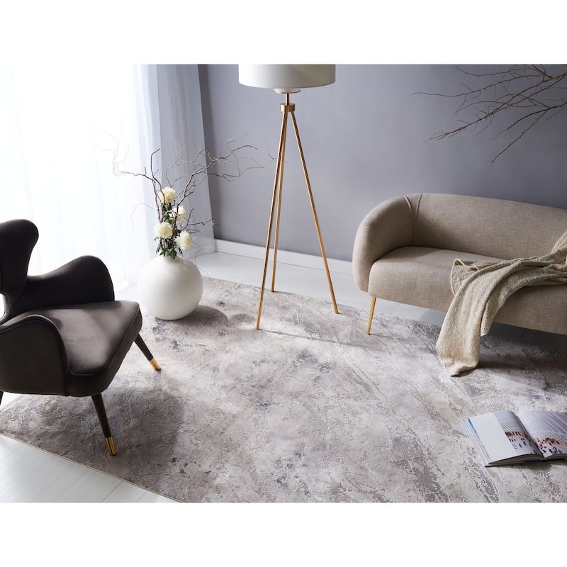 SAFAVIEH Couture Kamelya Inezia Modern Viscose Rug