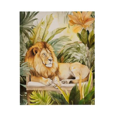 Madison Park Jungle Feline Canvas Wall Art