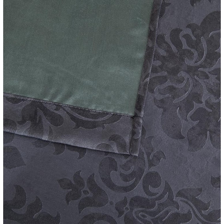 Gracewood Hollow Plakalo Embossed Thermal-weaved Blackout Grommet Drapery Curtains