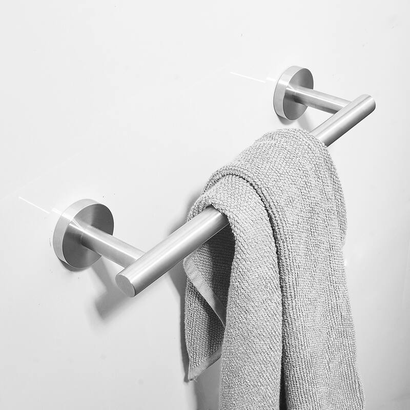 8-Pieces Bathroom Accessories Set,Stainless Steel Bathroom Hardware Set, Bath Towel Bar Set