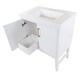 preview thumbnail 30 of 35, Spring Mill Cabinets 30" Darya Bathroom Vanity With 2-Doors, 1 Drawer, and White Sink Top