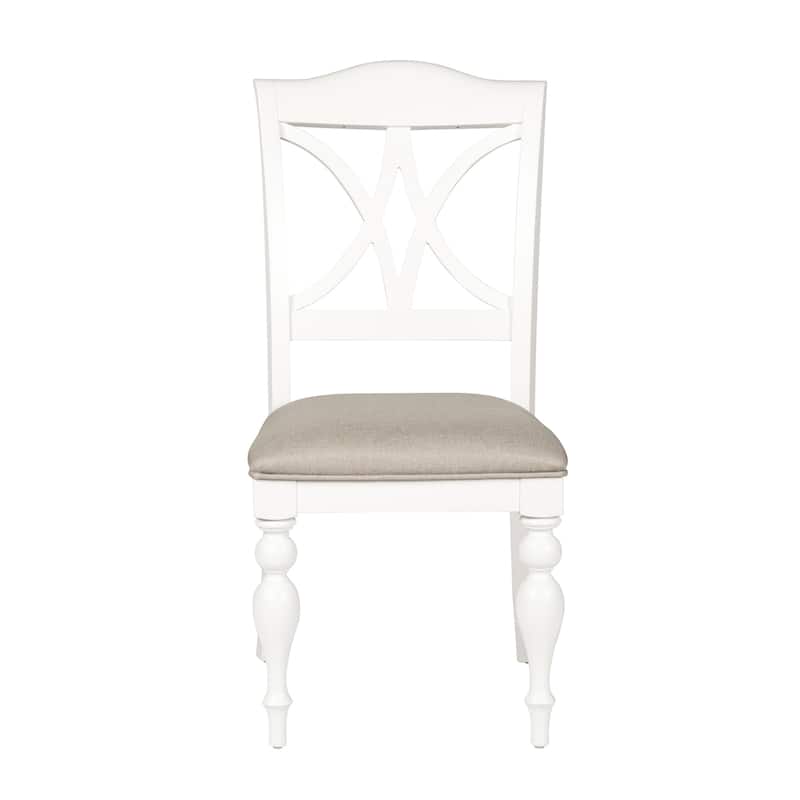 Summer House Oyster White 5 Piece Rectangular Table Set
