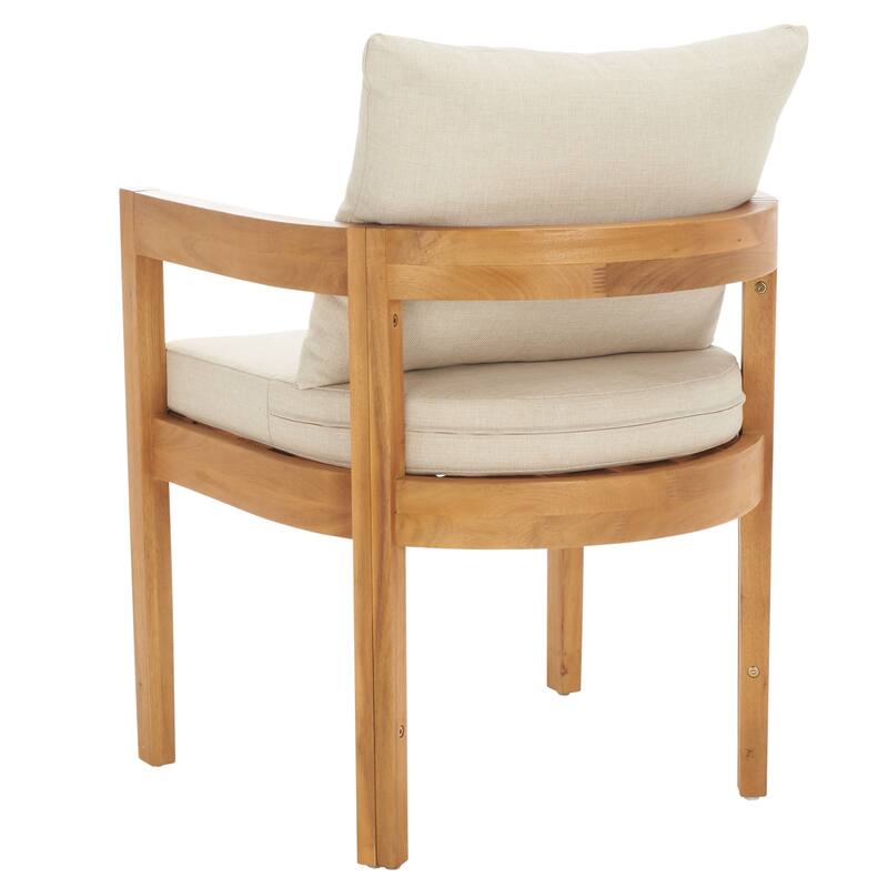 SAFAVIEH Outdoor Living Kento Dining Chair (Set of 2) - 27"W x 24"D x 26"H