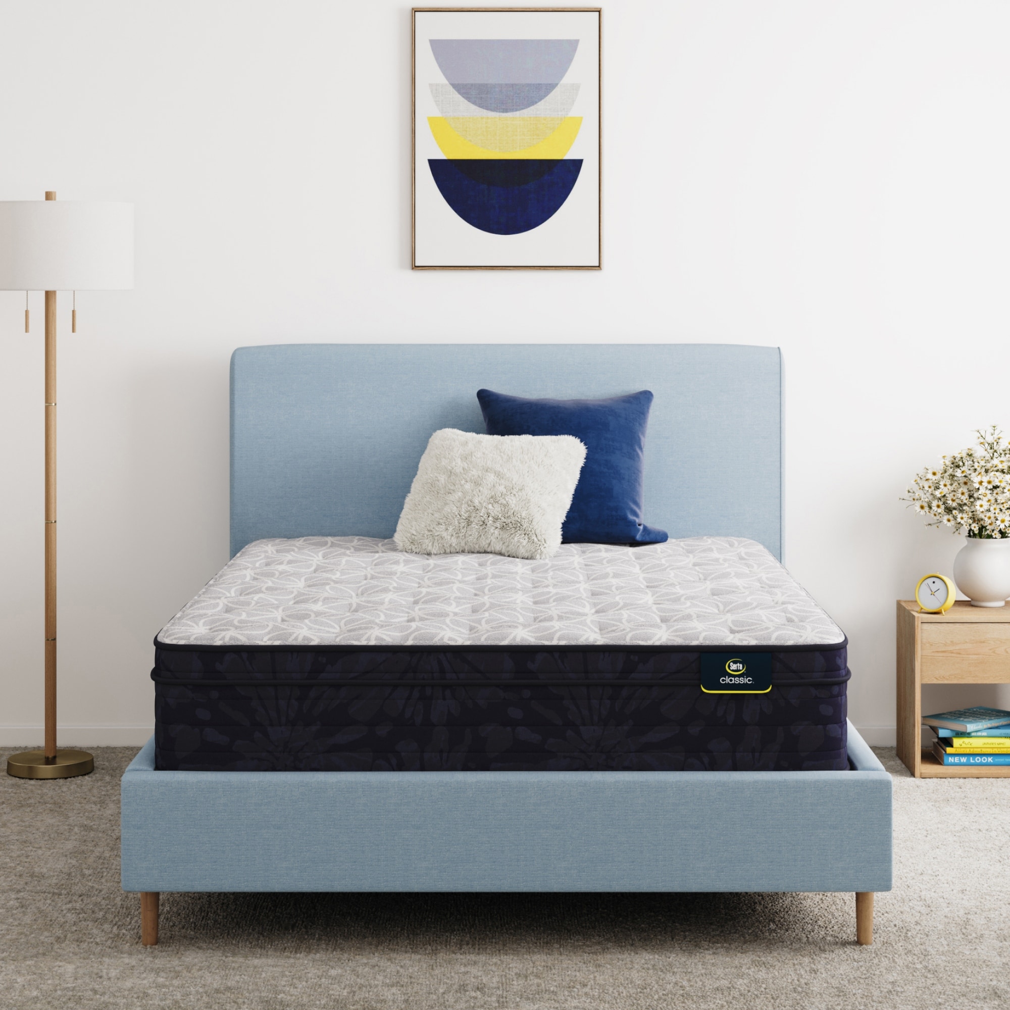 Serta Classic Clarks Hill LTD 12.5" Plush Euro Top Mattress